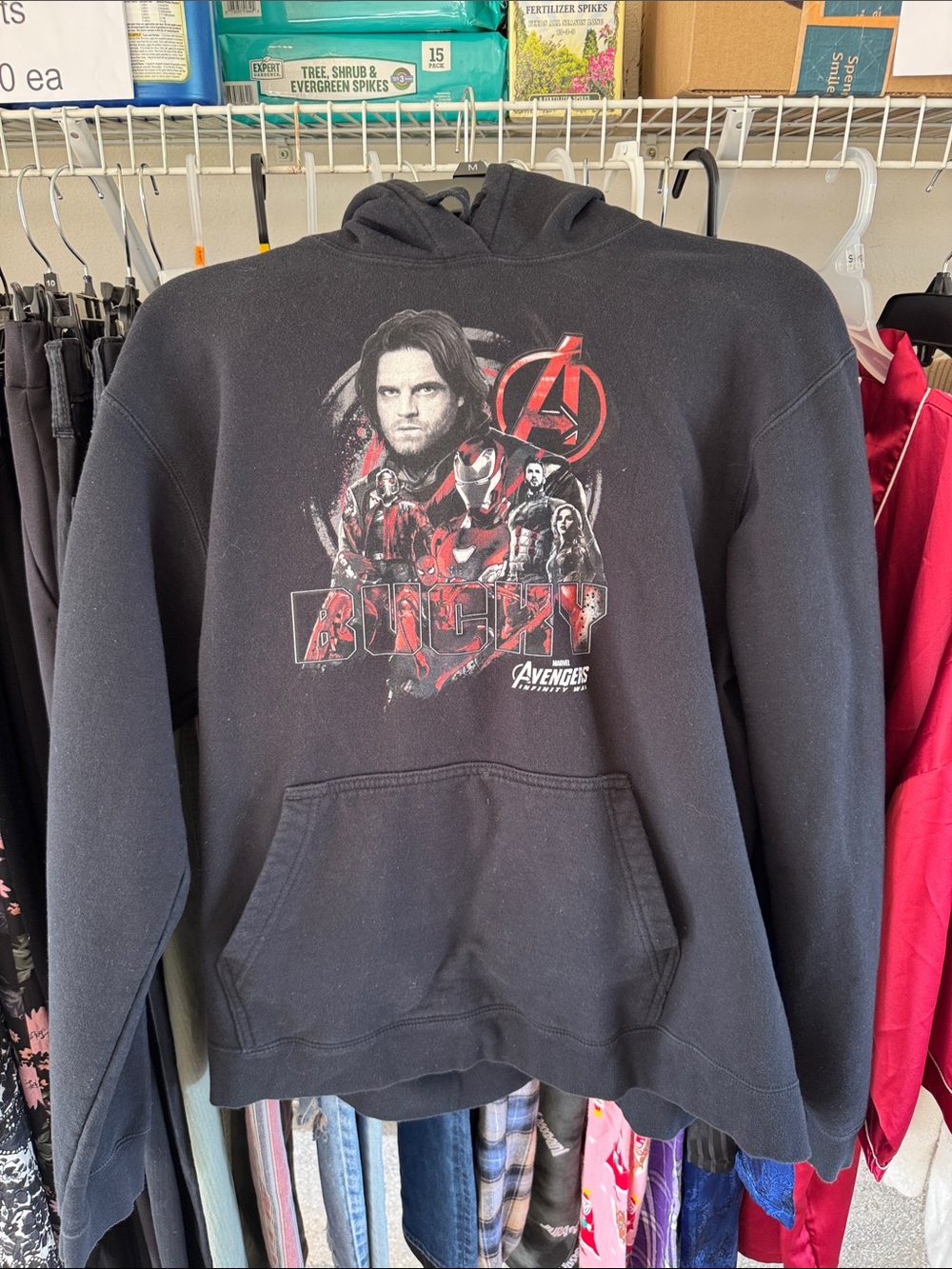 Bucky Barnes Graphic Hoodie